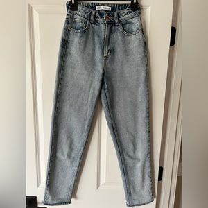 Zara mom jeans